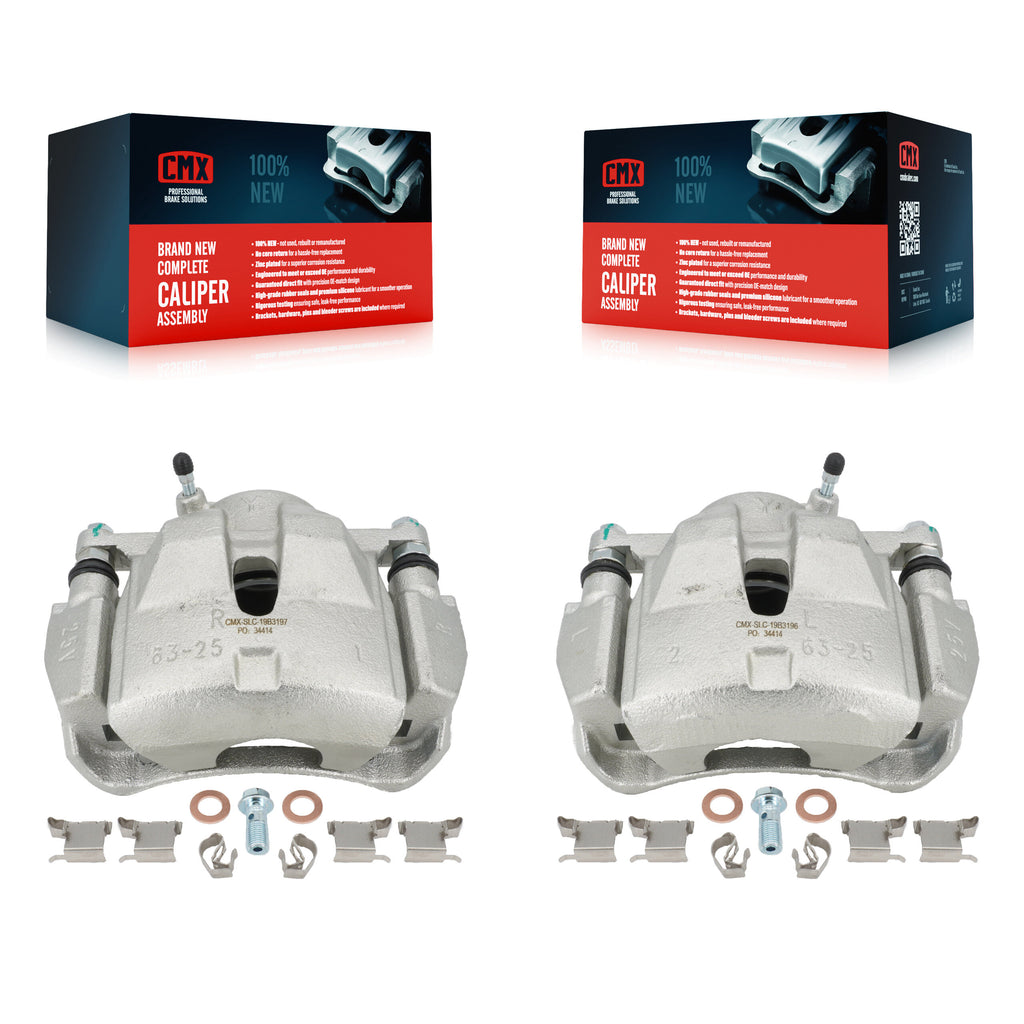 Front Disc Brake Caliper Left Right Side (Driver Passenger) Kit For Toyota RAV4