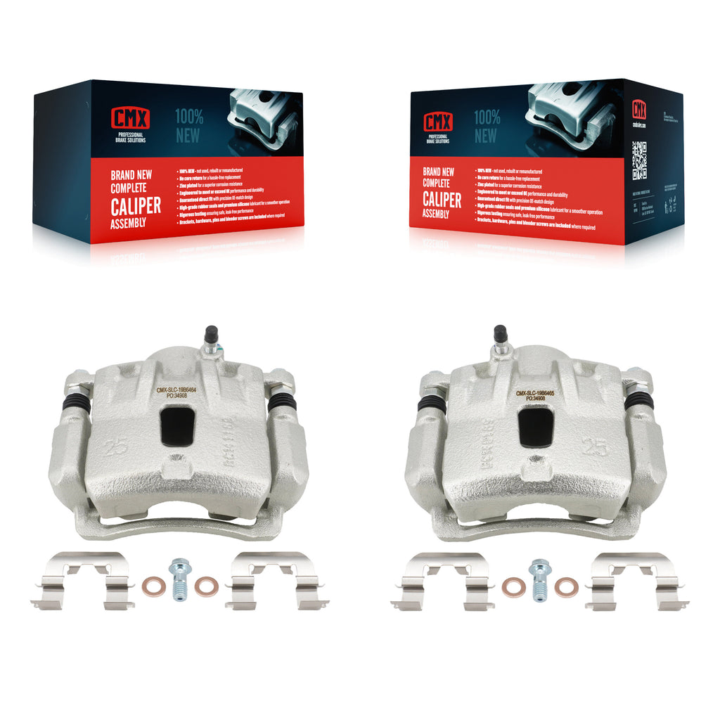 Front Disc Brake Caliper Left Right Side Kit For 2011-2012 Hyundai Elantra 1.8L