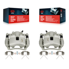 Front Brake Caliper Left Right (Driver Passenger) Kit For Honda Civic Acura RSX