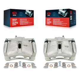 Front Disc Brake Caliper Left Right Side (Driver Passenger) Kit For Mazda CX-5