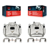Front Brake Caliper (Left Right) Kit For 2014-2015 Kia Sorento Limited with 3.3L