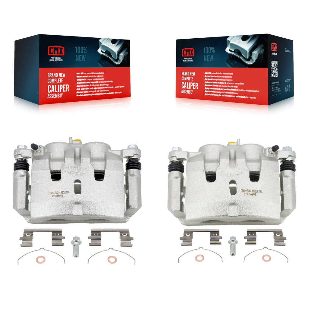 Front Disc Brake Caliper Left Right Side Kit For Honda Pilot Acura MDX Ridgeline
