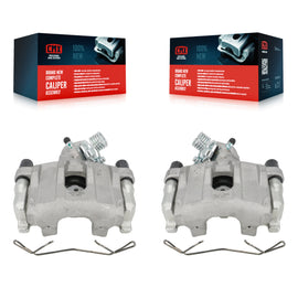 Rear Disc Brake Caliper Left Right Side (Driver Passenger) Kit For Mazda 3 Sport