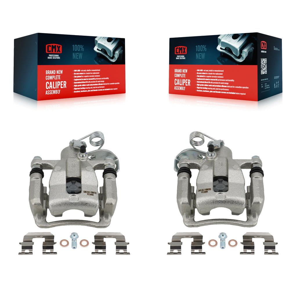 [Rear] 2012-2016 Hyundai Accent Premium OE Brake Caliper Kit For Max Safe Braking