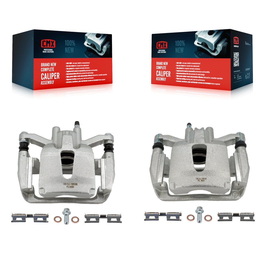 Rear Disc Brake Caliper Left Right Side (Driver Passenger) Kit For Ford F-150
