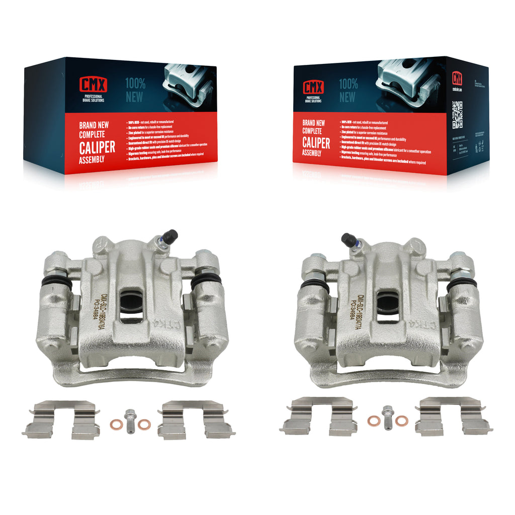 Rear Brake Caliper Left Right Side Kit For 2009-2012 Hyundai Elantra Hatchback