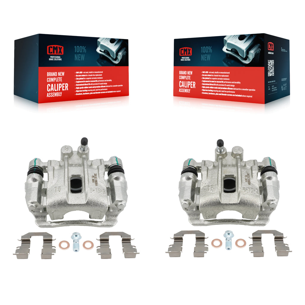 Rear Brake Caliper Kit For Hyundai Sonata Kia Optima With Manual Parking