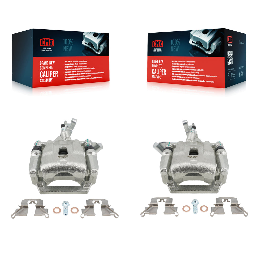 Rear Brake Caliper Left Right Driver Passenger Side Kit For 2013-2015 Mazda CX-5