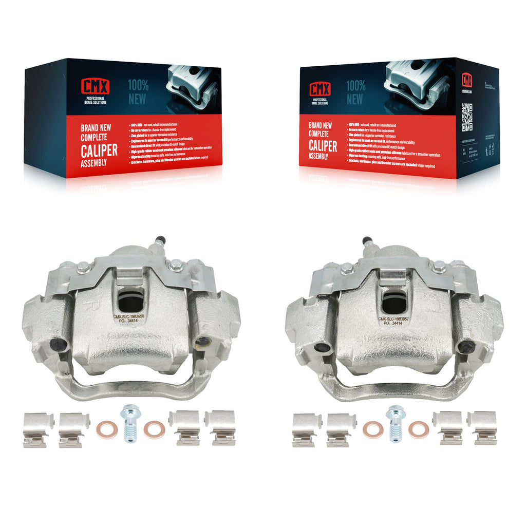 Rear Disc Brake Caliper Left Right Side Kit For Lexus LX570 Toyota Land Cruiser