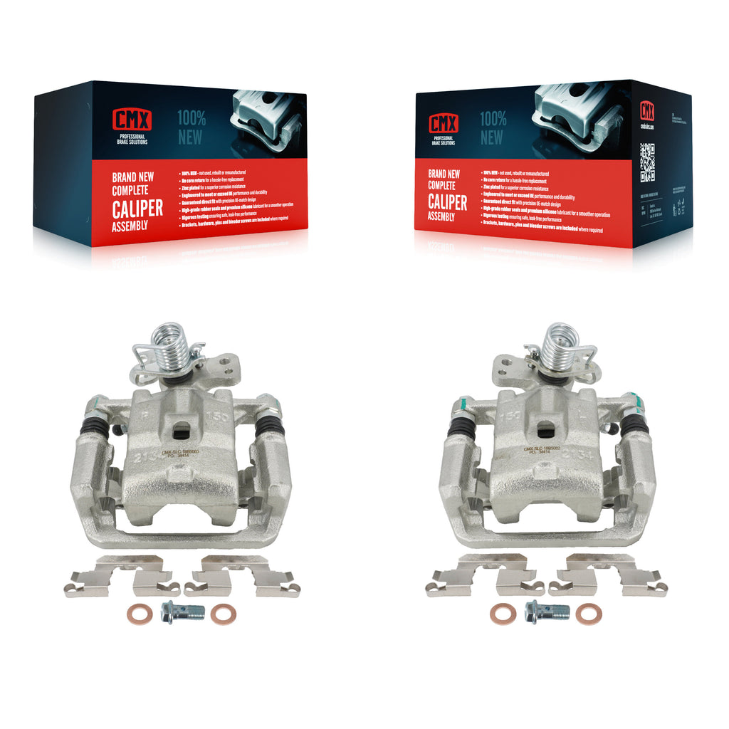 Rear Brake Caliper Kit For Ford Fusion Mazda 6 Lincoln MKZ Mercury Milan Zephyr