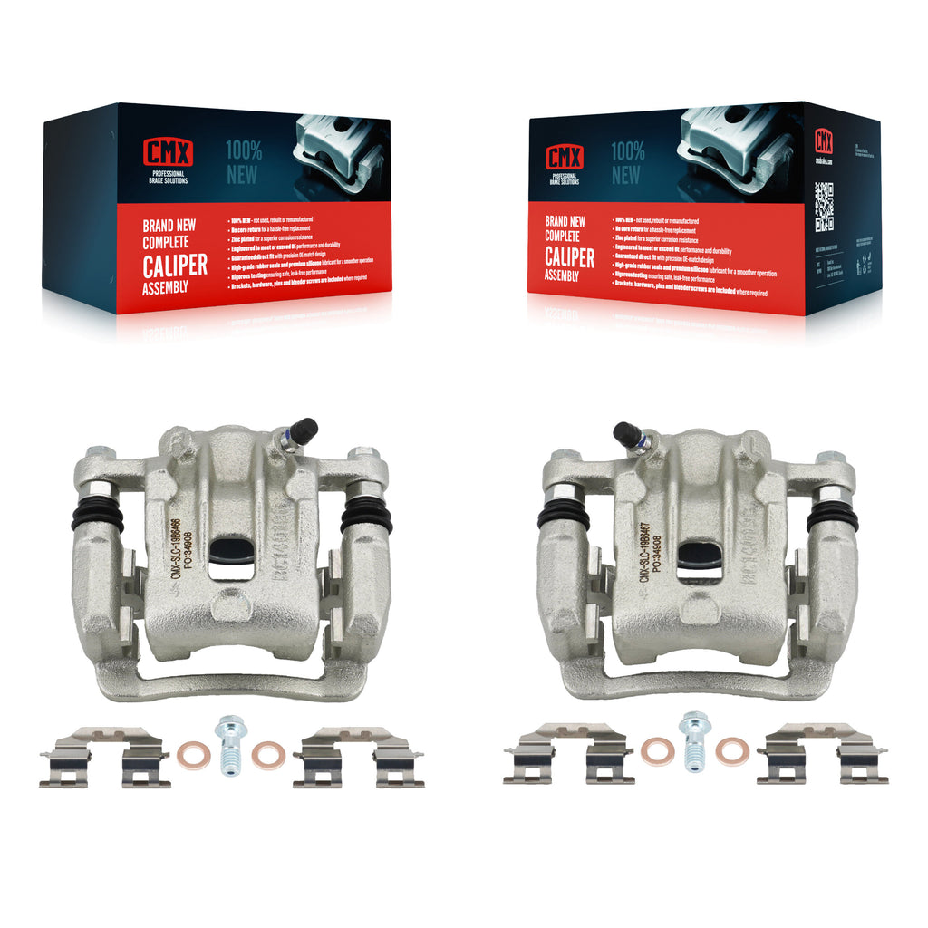 Rear Brake Caliper Left Right Driver Passenger Kit For Kia Optima Hyundai Azera