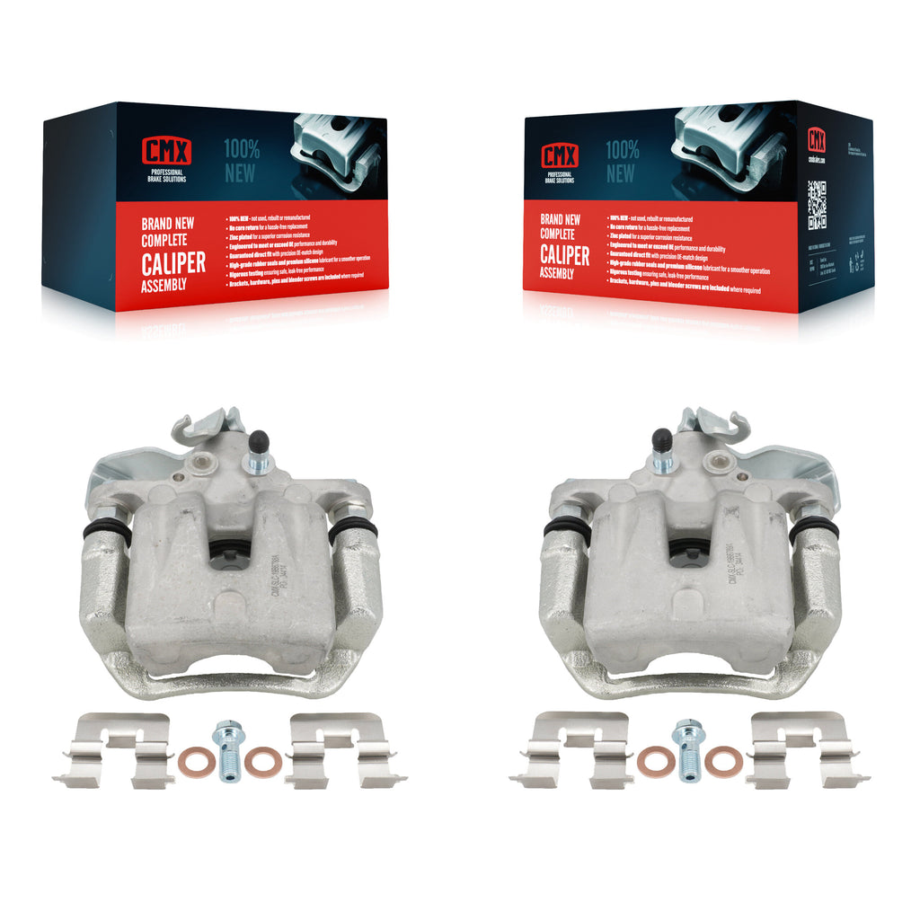 Rear Brake Caliper Left Right Side (Driver Passenger) Kit For 2014-2018 Kia Soul