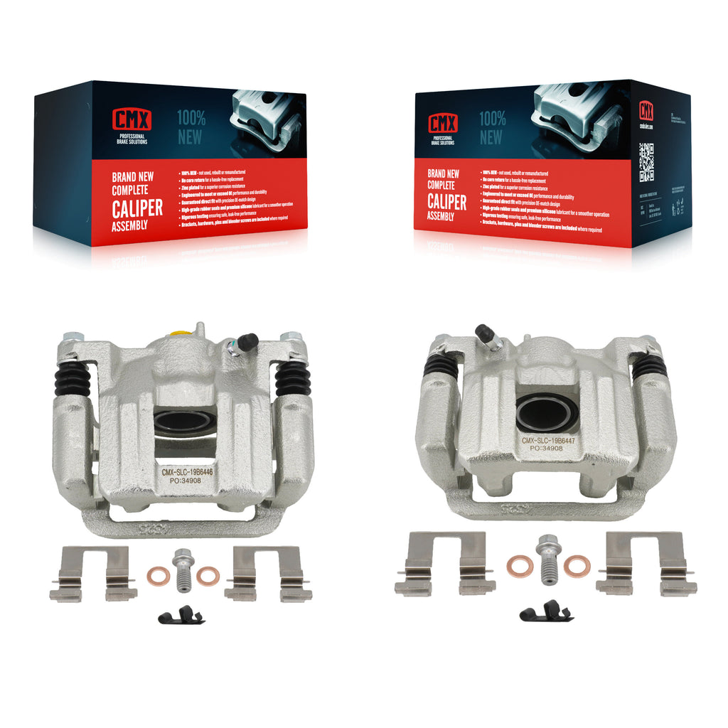 [Rear] 2011-2017 Honda Odyssey Premium OE Brake Caliper Kit For Max Safe Braking