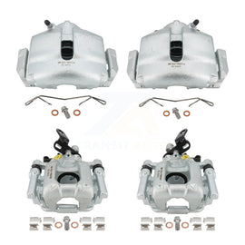 Front Rear Brake Caliper Kit For Volkswagen Jetta Beetle GTI Eos Audi A3 Golf