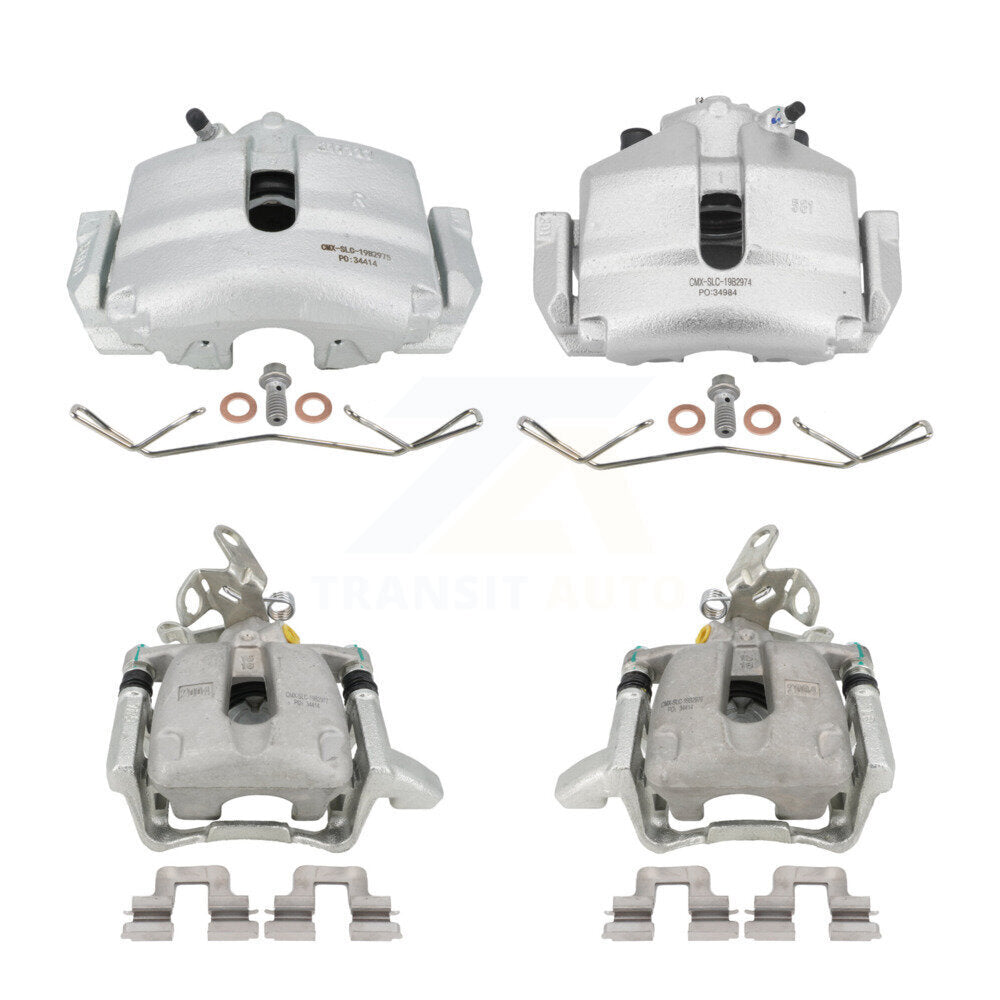 Front Rear Brake Caliper Left Right Side Kit For Volkswagen Jetta Rabbit Golf