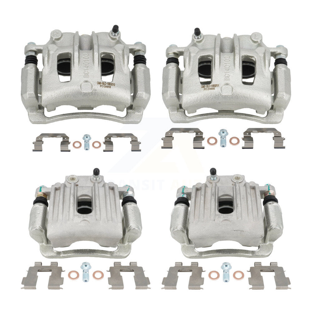 Front Rear Disc Brake Caliper Left Right Side Kit For 2007-2009 Hyundai Santa Fe