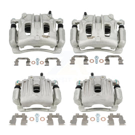 Front Rear Disc Brake Caliper Left Right Side Kit For 2007-2009 Hyundai Santa Fe