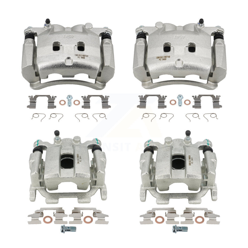 Front Rear Brake Caliper Left Right (Driver Passenger) Kit For INFINITI Q50 Q60