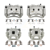 Front Rear Brake Caliper Left Right Side (Driver Passenger) Kit For Nissan Rogue