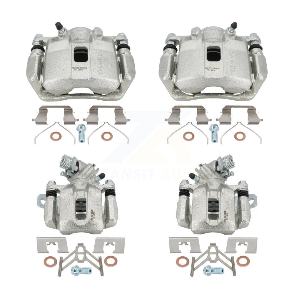 Front Rear Disc Brake Caliper Left Right Side Kit For 2013-2015 Acura ILX 1.5L
