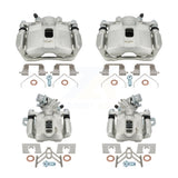 Front Rear Disc Brake Caliper Left Right Side Kit For 2013-2015 Acura ILX 1.5L