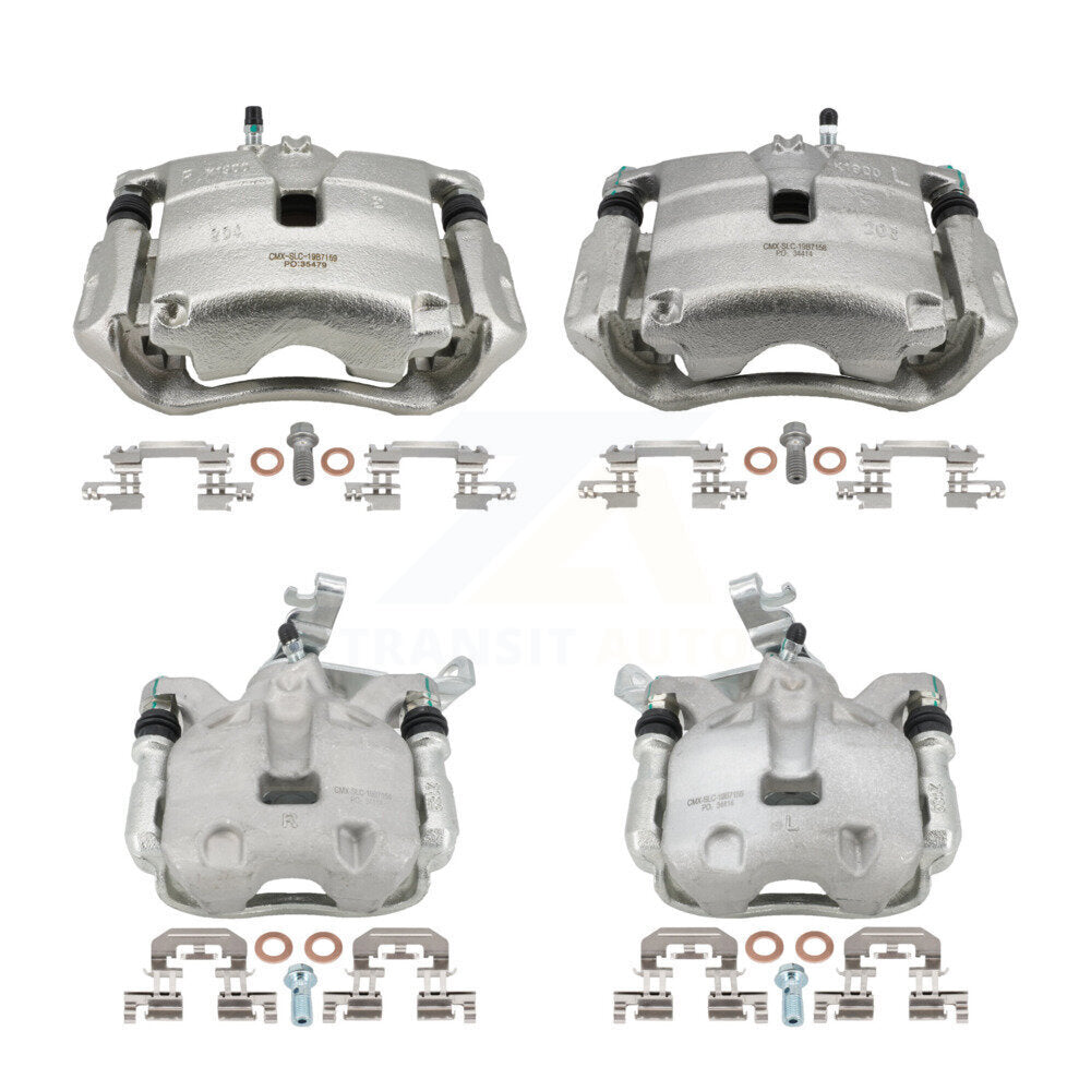 [Front+Rear] 2014-2016 Mazda 3 Sport 2.0L Premium OE Brake Caliper Kit For Max Safe Braking