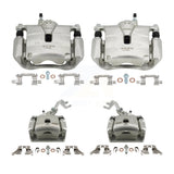 Front Rear Brake Caliper Left Right (Driver Passenger) Kit For 2016-2018 Mazda CX-3 AWD KBC-100515