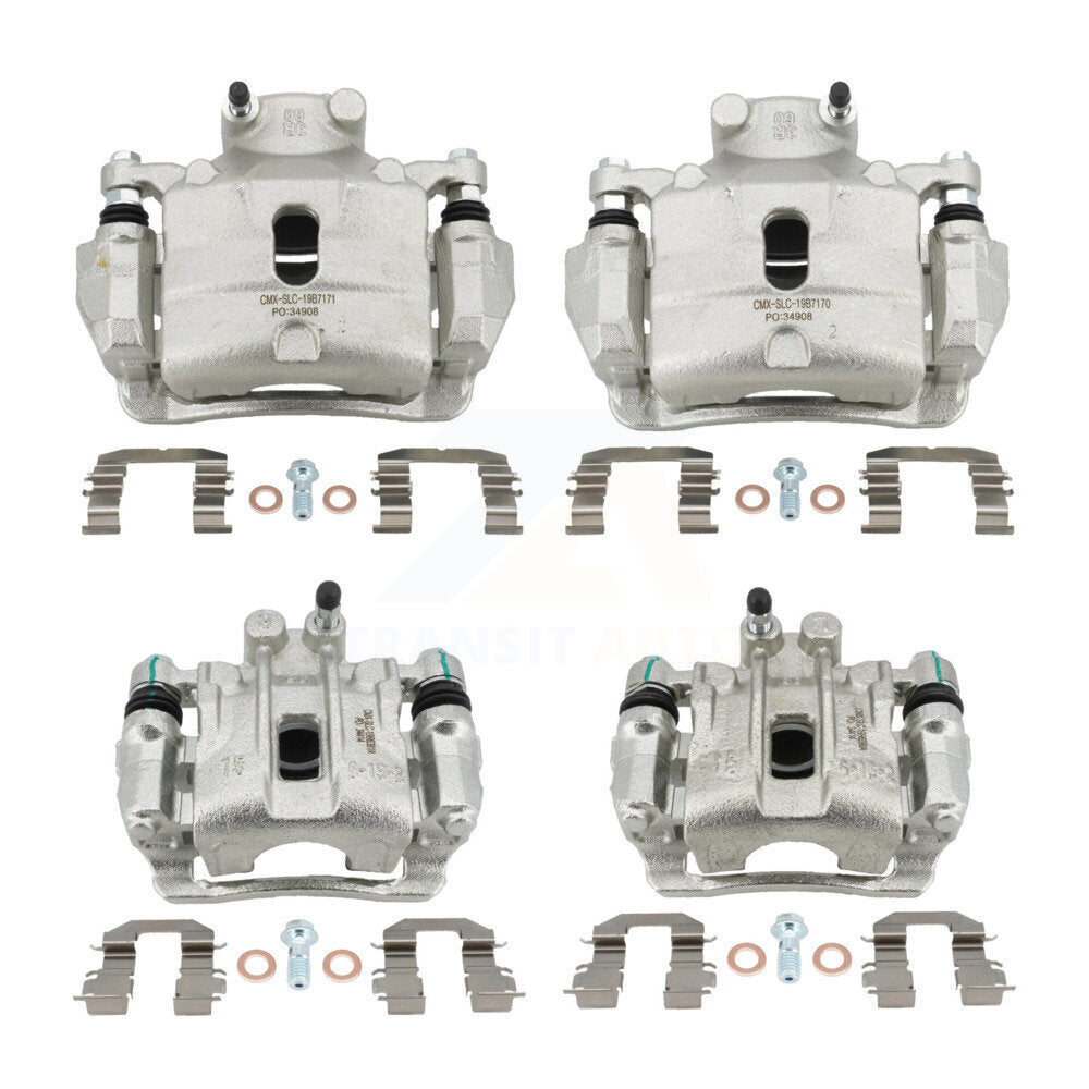 Front Rear Brake Caliper Kit For Hyundai Sonata Kia Optima 2.0L with GAS engine