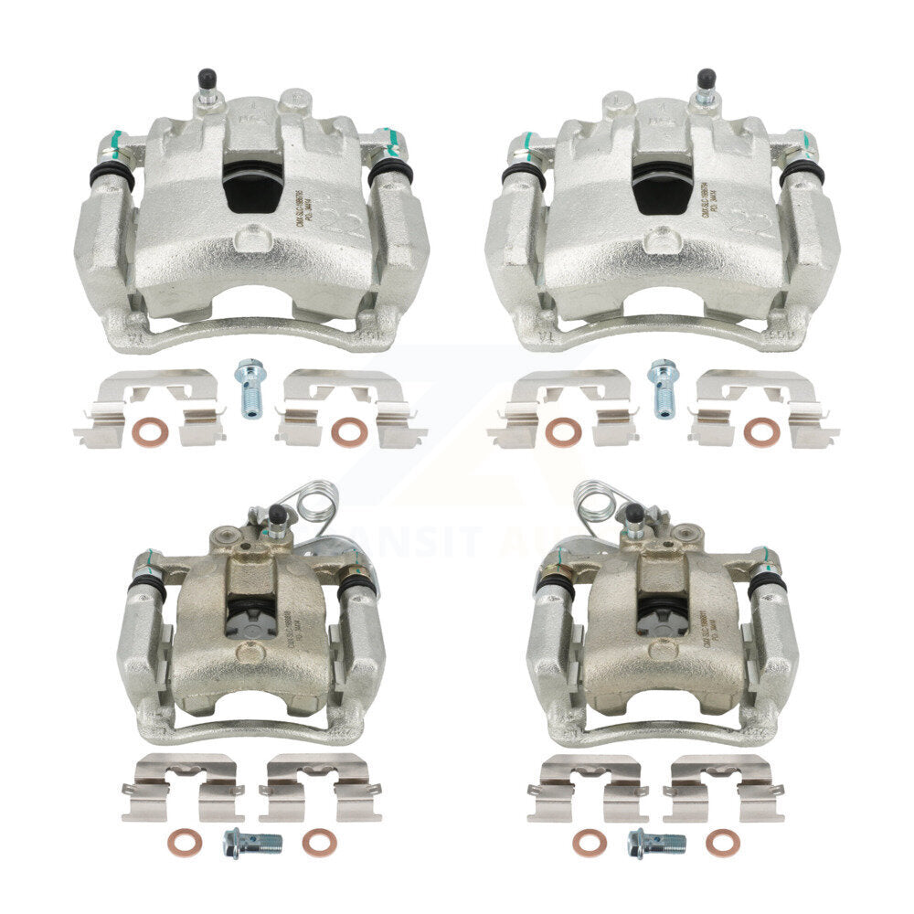 [Front+Rear] 2012-2017 Kia Rio Premium OE Brake Caliper Kit For Max Safe Braking