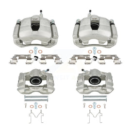 Front Rear Disc Brake Caliper Kit For 2009 Lexus IS250 With Casting # 60-32