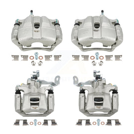 Front Rear Brake Caliper Left Right (Driver Passenger) Kit For 2014-2015 Mazda 6