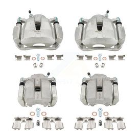 Front Rear Brake Caliper Left Right Side (Driver Passenger) Kit For Toyota RAV4