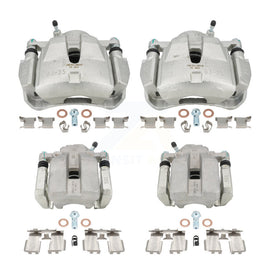 Front Rear Brake Caliper Left Right Side (Driver Passenger) Kit For Toyota RAV4