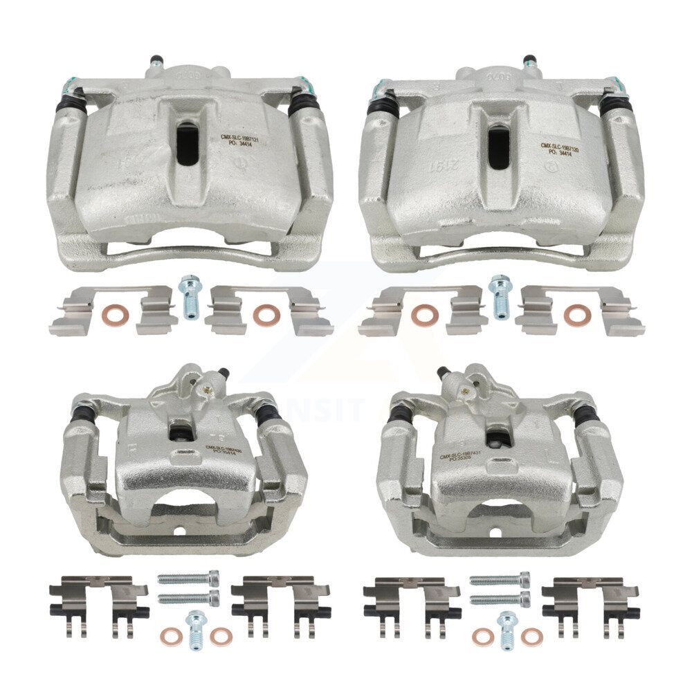 Front Rear Brake Caliper Left Right Side (Driver Passenger) Kit For Mazda CX-5