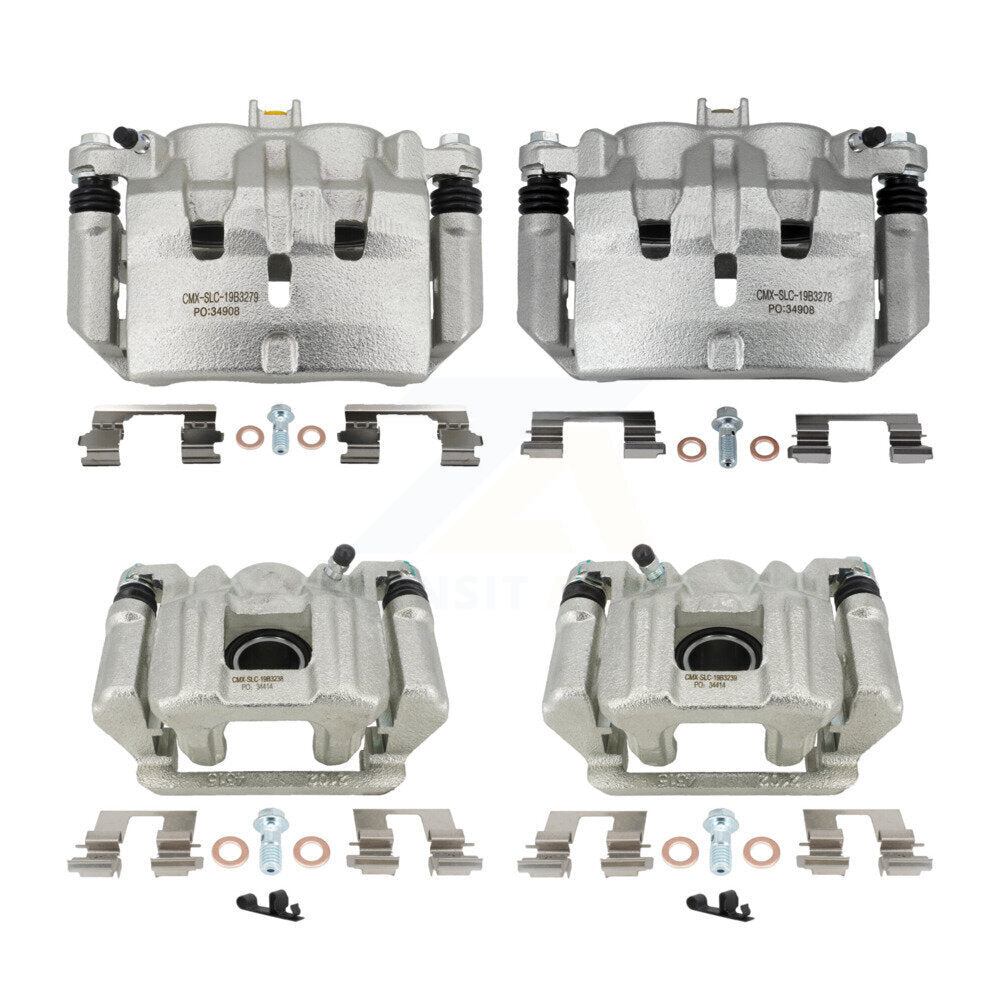Front Rear Brake Caliper Left Right Driver Passenger Side Kit For Acura MDX ZDX