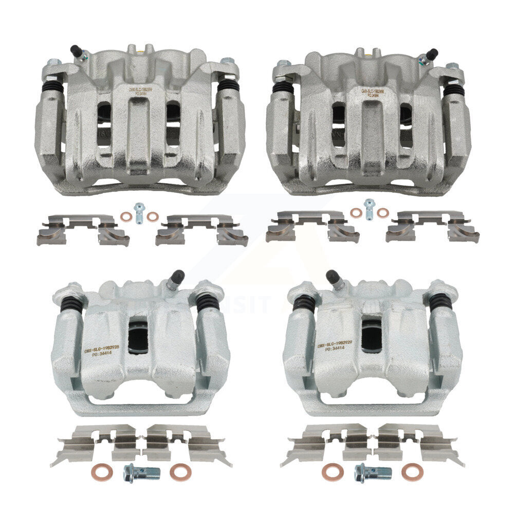 Front Rear Disc Brake Caliper Left Right Side Kit For 2005-2010 Honda Odyssey