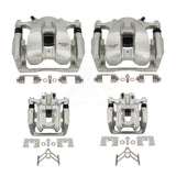 Front Rear Brake Caliper Left Right Driver Passenger Kit For 2016-2018 Acura RDX