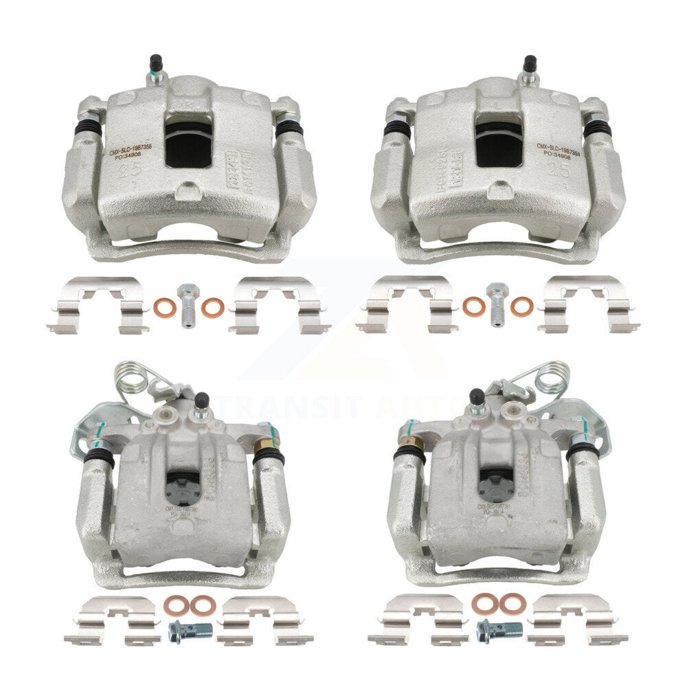 Front Rear Brake Caliper Kit For Hyundai Elantra Vehicles Manufactured In USA