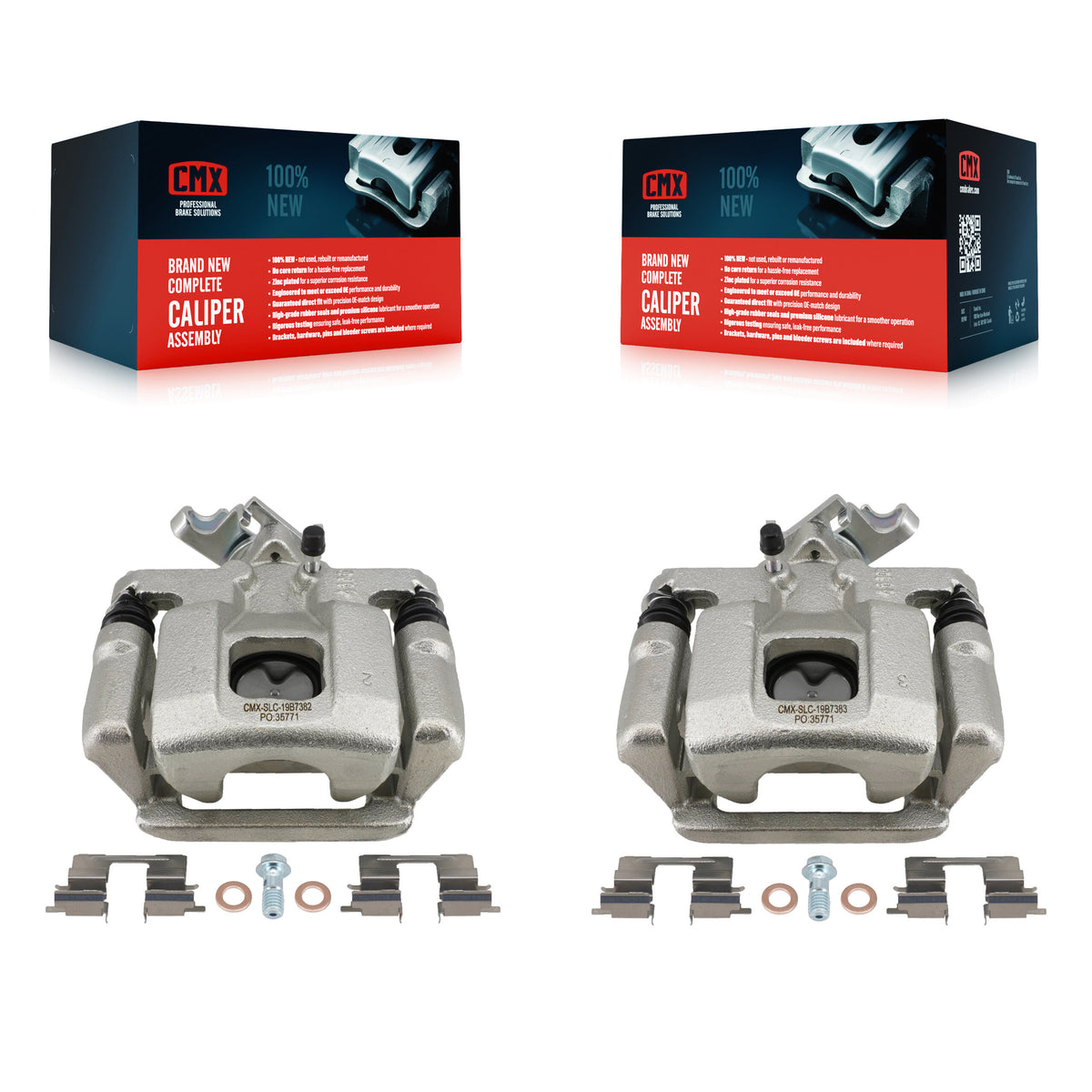 Rear Brake Caliper Left Right (Driver Passenger) Kit For Mitsubishi RVR ...