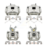 Front Rear Brake Caliper Kit For 2016-2022 Chevrolet Malibu With Manual Parking KBC-100765