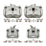 Front Rear Disc Brake Caliper Kit For 2019 Toyota Corolla 2.0L With Manual Parking KBC-100804