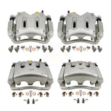 Front Rear Disc Brake Caliper Kit For Ford F-350 Super Duty F-250 With Single Wheels KBC-100824