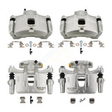 Front Rear Brake Caliper Left Right Side (Driver Passenger) Kit For Mitsubishi Outlander KBC-100839