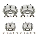 Front Rear Brake Caliper Left Right Side (Driver Passenger) Kit For 2003-2008 Honda Pilot KBC-100844