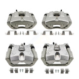 Front Rear Brake Caliper Kit For 2015-2017 Chrysler 200 With 330mm Diameter Rotor KBC-100851