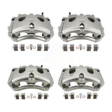 Front Rear Brake Caliper Kit For 2020-2025 GMC Chevrolet Sierra 2500 HD Silverado 3500 KBC-100857