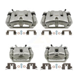 Front Rear Brake Caliper Left Right Side (Driver Passenger) Kit For 2009-2014 Acura TL KBC-100880