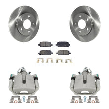 Charger l'image dans la galerie, Rear Brake Rotor Ceramic Pad Kit With Calipers For Chevrolet Impala Pontiac Grand Prix