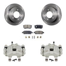 Load image into Gallery viewer, Rear Brake Caliper Rotor &amp; Ceramic Pad Kit For Dodge Caliber With Casting # 3503