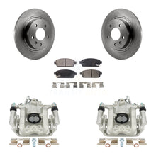 Load image into Gallery viewer, Rear Brake Rotor &amp; Ceramic Pad Kit With Calipers For Chevrolet Cruze Volt Cadillac ELR